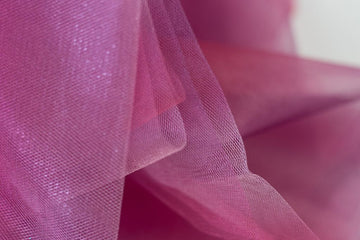 Feintüll schimmernd, pink, rosa, 0,5 m